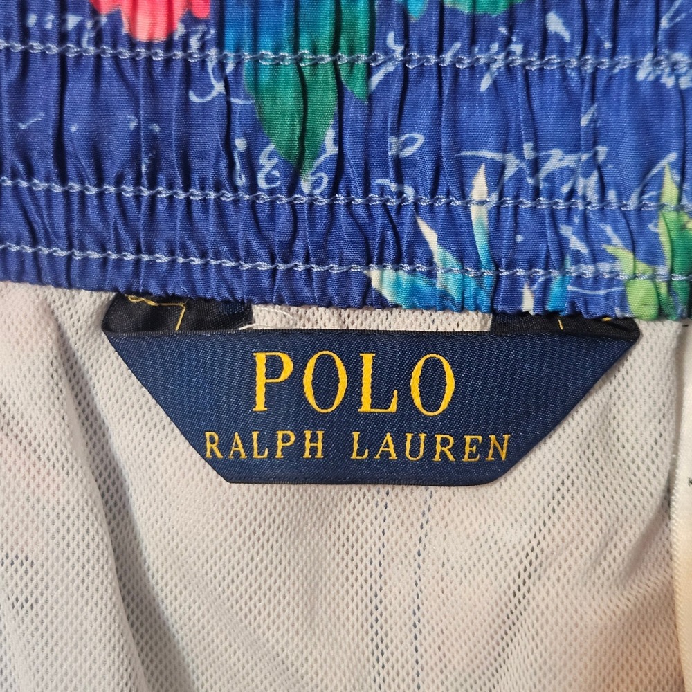 Polo Ralph Lauren 5.75"‎ Traveler Classic Swim Trunks Blue Men's Size Large NWT - Picture 4 of 9